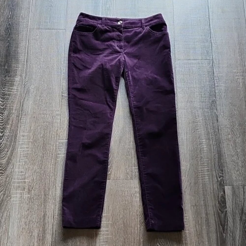 🍁 Chico's stretch velvet Pants 🍁